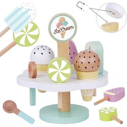Tooky Toy drveni magnetni sladoledi na stalku Cene