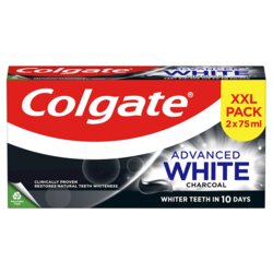 Colgate Advanced White Charcoal DUOPACK pasta za zube 2x75 ml Cene
