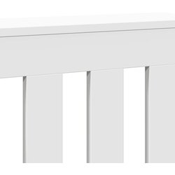 vidaXL Pokrov za radijator bijeli 205x21,5x83,5 cm konstruirano drvo Cijene