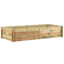 vidaXL povišena gredica za povrće impregnirana borovina 197x100x40 cm Cijene