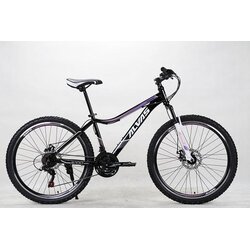 Alvas mesina 26"/17", crno/ljubičasti muški bicikl Cene