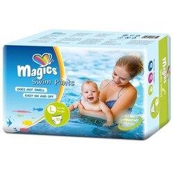 Magics pelene za plivanje, za jednokratnu upotrebu Swimpants pelene za kupanje Small 12/1 (6-11kg) 66625 Cene