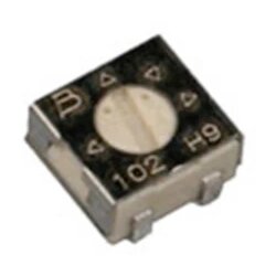 Bourns cermet trim potenciometar, 1kΩ, 0,25W, smd, vrh, 3314J-1-102E cermet trimer 0.25 w 1 kΩ 210 ° 240 ° 1 st. Cene