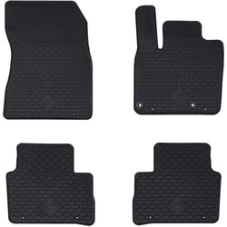vidaXL Avto preproga 4 pcs Črna primeren za Nissan QASHQAI 2021- Guma, (5000204292) Cene