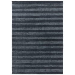MADE Temno modra ročno tkana preproga iz recikliranih vlaken 200x290 cm Connor – Cene