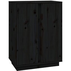 Maison Chic Komoda crna 60 x 35 x 80 cm od masivne borovine Cene
