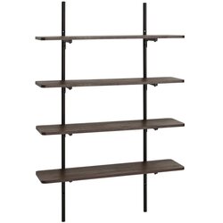 Ellos Home Smeđa metalna polica s više razina 100 cm Gilda – Cene