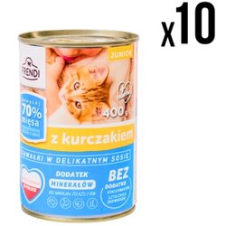 FRENDI konzerva za mačke junior piletina 400g x10 komada ( 5730 ) Cene