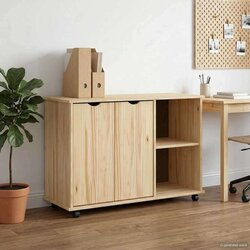  Gležnji kabinet Rjava 100 x 39 x 65,5 cm Masivno borovo les, (5000232604) Cene