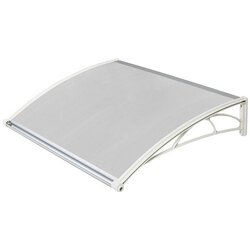 Gutta nadstrešnica za vrata 82x150cm bela baza ploca 6mm prozirna ( 993 ) Cene