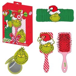 CERDÁ Set za uljepšavanje The Grinch s četkom, ogledalom i trakom za kosu Cene