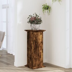 vidaXL Stalak za biljke boja hrasta 33 x 33 x 80 cm konstruirano drvo Cijene
