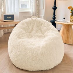 XEGE prevleka za bean bag iz pliša za shranjevanje plišastih igrač 300L Cene