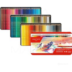 CARAN D'ACHE BARVICE SUPRACOLOR AQUAREL SET 120 BARV, (22149748) Cene