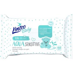 Linteo Baby Aqua Sensitive dječje nježne vlažne maramice 48 kom Cene