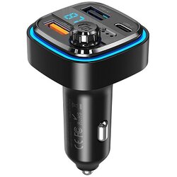 XO FM BCC08 oddajnik - FM Transmitter, Bluetooth, MP3, USB polnilec, hitro polnjenje Cene