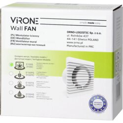 VIRONE BF-100/PS Ugradbeni Ventilator za ventilaciju Cene