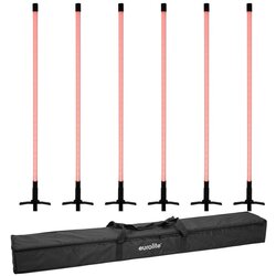 Eurolite Set 6x LED Neon Stick 134cm RGB + torba - - Audio-Kondric Cene