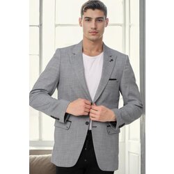 Dewberry C5058 MEN'S JACKET-GREY Cijene