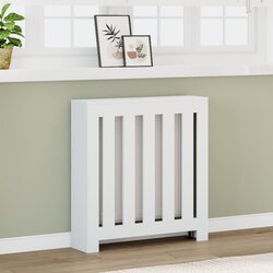vidaXL Pokrov za radijator bijeli 78 x 20 x 82 cm konstruirano drvo Cijene