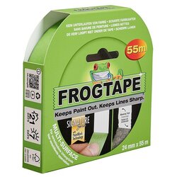 FROGTAPE Kreativni trak Multi-Surface (55 m x 24 mm, Zelena, 1 -del.) Cene