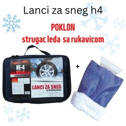 Lanci za sneg sila he 4 plus poklon strugač leda Cene
