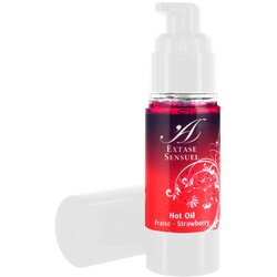Extase Sensuel zagrijavajuće ulje za masažu - jagoda (30ml) Cene