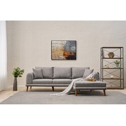 Atelier Del Sofa ugaona garnitura seren right grey Cene