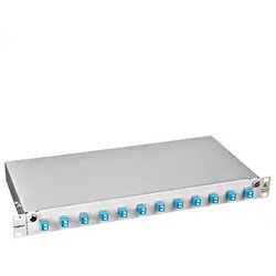 Schrack fo splicebox 19 inča sa 4 lc singlemode duplex adapter HSELS08SLG RAL7035, premium Cene