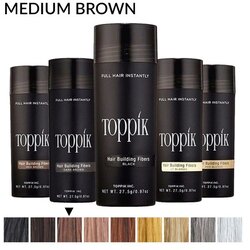Other Toppik lasna vlakna, Medium Brown / Rjava (veliki 27.5 g, do 50 nanosov) Cene