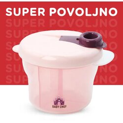 BABY CHEF dozer za mleko sa pregradama, roze Cene