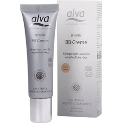Alva Naturkosmetik Sensitiv BB krema - Medium Brown Cene