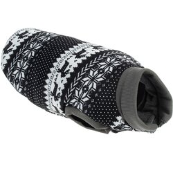 Pulover za psa z norveškim vzorcem - Dolžina hrbta pribl. 25 cm (velikost S) Cene