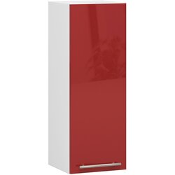 AKORD visiči kuhinjski omarica olivia w 30cm belo-rdeča sijaj H720, (21713640) Cene