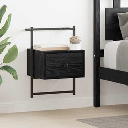 vidaXL Noćni ormar 2 pcs Crni hrast 35 x 30 x 51 cm Konstruirano drvo Cijene
