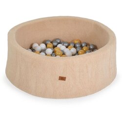 Moni_Toys bazen s lopticama Bouclé 200 kom Beige Cene