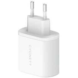 Cygnett 2x USB-C 35W omrežni polnilnik (bela), (21065615) Cene