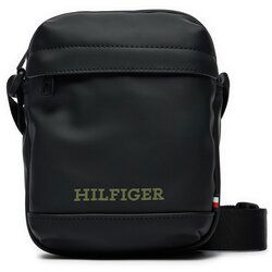 Tommy Hilfiger TH MONOTYPE PU MINI REPORTER Crna Cijene