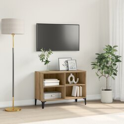 vidaXL stalak za TV od umjetničkog hrasta Umjetnički hrast Konstruirano drvo Cijene