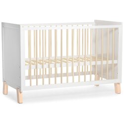 Kinderkraft krevetić NICO 120×60 cm, bijeli Cijene