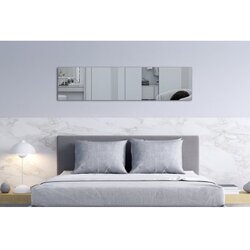 Hanah home ogledalo rectangular 2 20x80 silver Cene