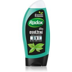 RADOX Men Feel Strong gel za prhanje in šampon 2v1 Mint & Tea Tree 250 ml Cene