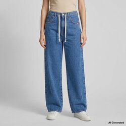 Amish Jeans Js) Danielle Woman Modra Cene