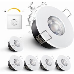 SWEIER 6x 5W 6000K LED Vgradni Reflektorji 5W 6000K Cene