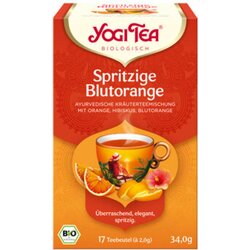 Yogi Tea Bio čaj pjenušava crvena naranča - 17 vrećica čaja Cene