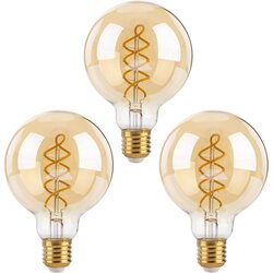 FLSNT zatemnilne LED vintage žarnice G95 - komplet 3 kosov Cene