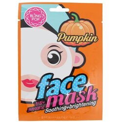 Bling Pop Face Mask Pumpkin Soothing + Brightening maska za lice za sve vrste kože 20 ml unisex Cene