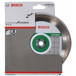 Bosch Dijamantna rezna ploča Standard for Ceramic - 150 x 22,23 x 1,6 x 7 mm 2608602203 promjer 150 mm 1 ST Cijene