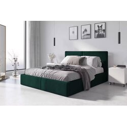 BestBed Postelja HILTON NEW - 160x200 v razlinih barvah-Zelena Cijene
