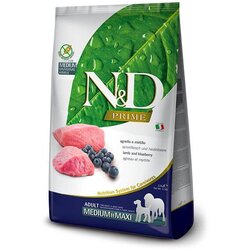 N&D PRIME Medium & Maxi Adult Lamb & Blueberry 7kg Cene